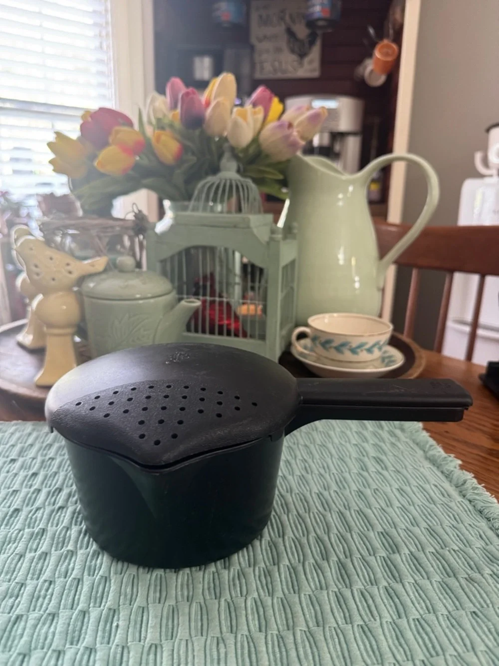 PAMPERED CHEF MICRO COOKER POT PAN 4 Cup